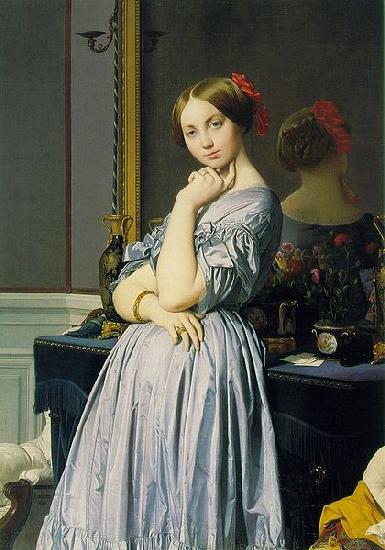 Jean-Auguste Dominique Ingres Louise de Broglie France oil painting art